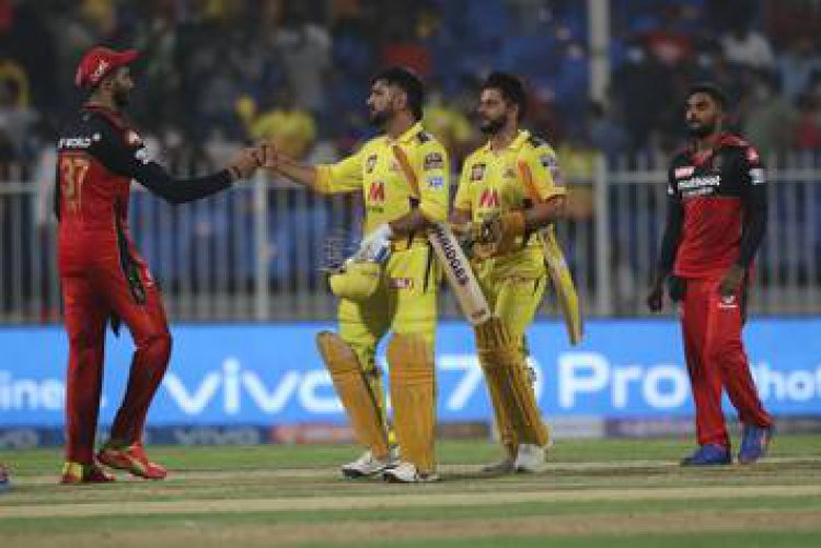 IPL : बैंगलोर को हराकर टॉप पर चेन्नई